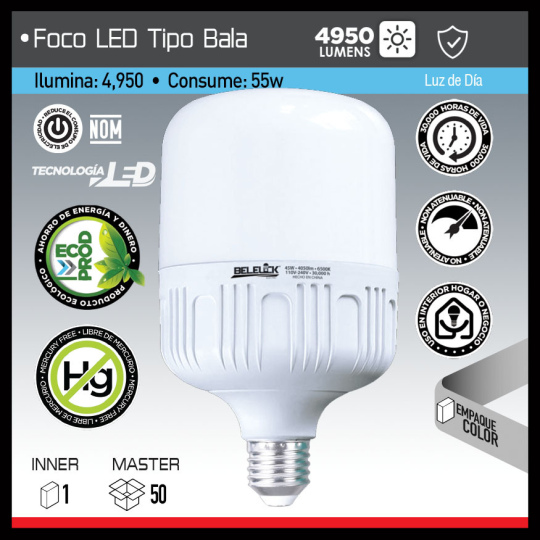 FOCO TECNOLOGÍA LED 