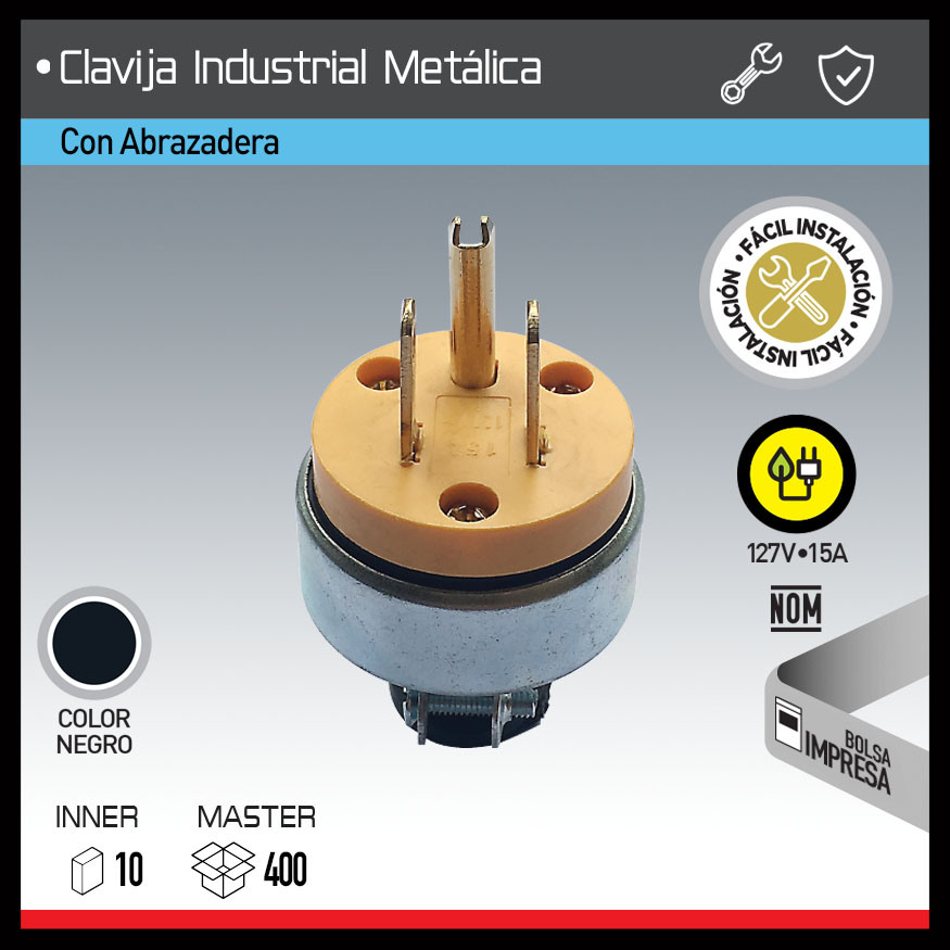 CLAVIJA INDUSTRIAL METÁLICA 