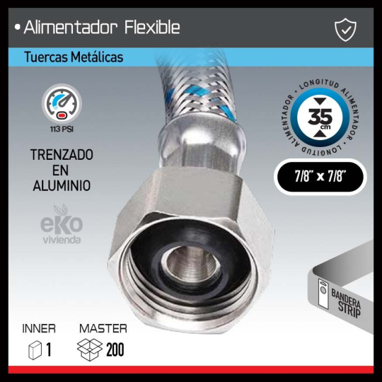 ALIMENTADOR FLEXIBLE 35cm