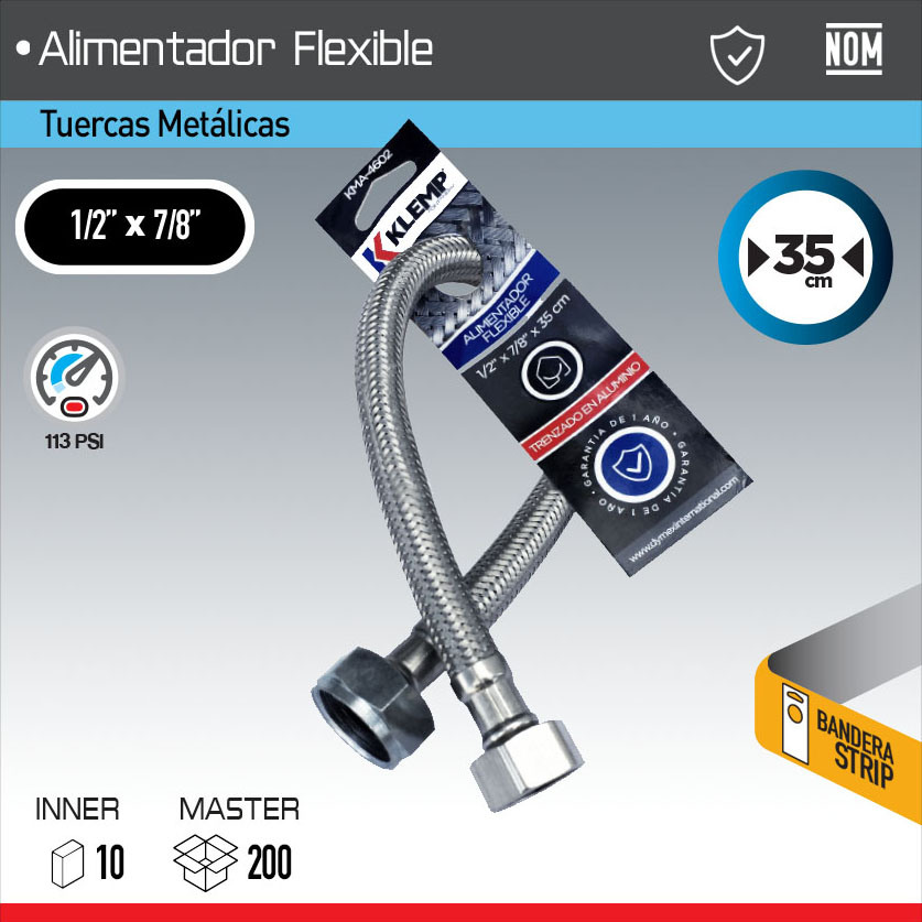 ALIMENTADOR FLEXIBLE 35cm