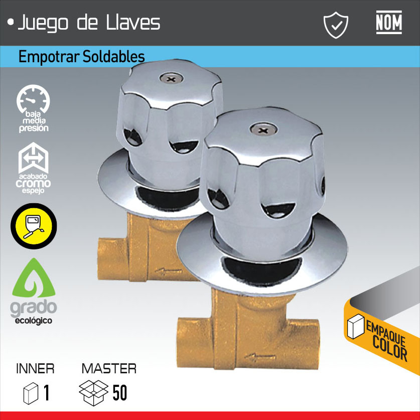 JUEGO DE LLAVES SOLDABLES