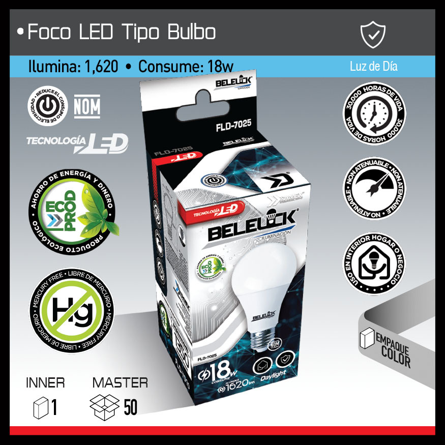 FOCO TECNOLOGÍA LED