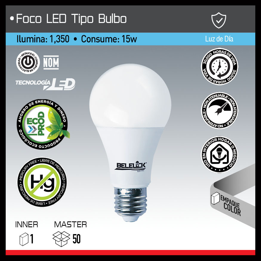 FOCO TECNOLOGÍA LED 