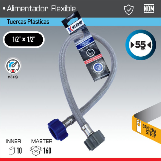 ALIMENTADOR FLEXIBLE 55cm