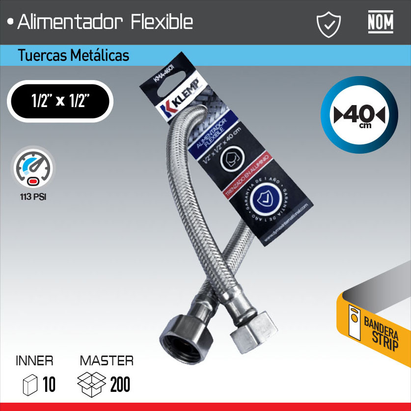 ALIMENTADOR FLEXIBLE 55cm